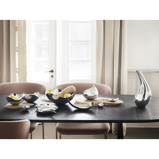 Georg Jensen Bloom Saltkar Med Ske, Ø7 cm