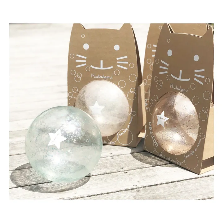 Ratatam Ballon bulle paillettes | Rose