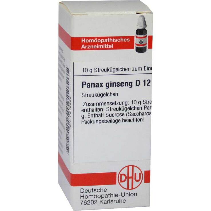 DHU Panax Ginseng D 12 Globuli, 10 g