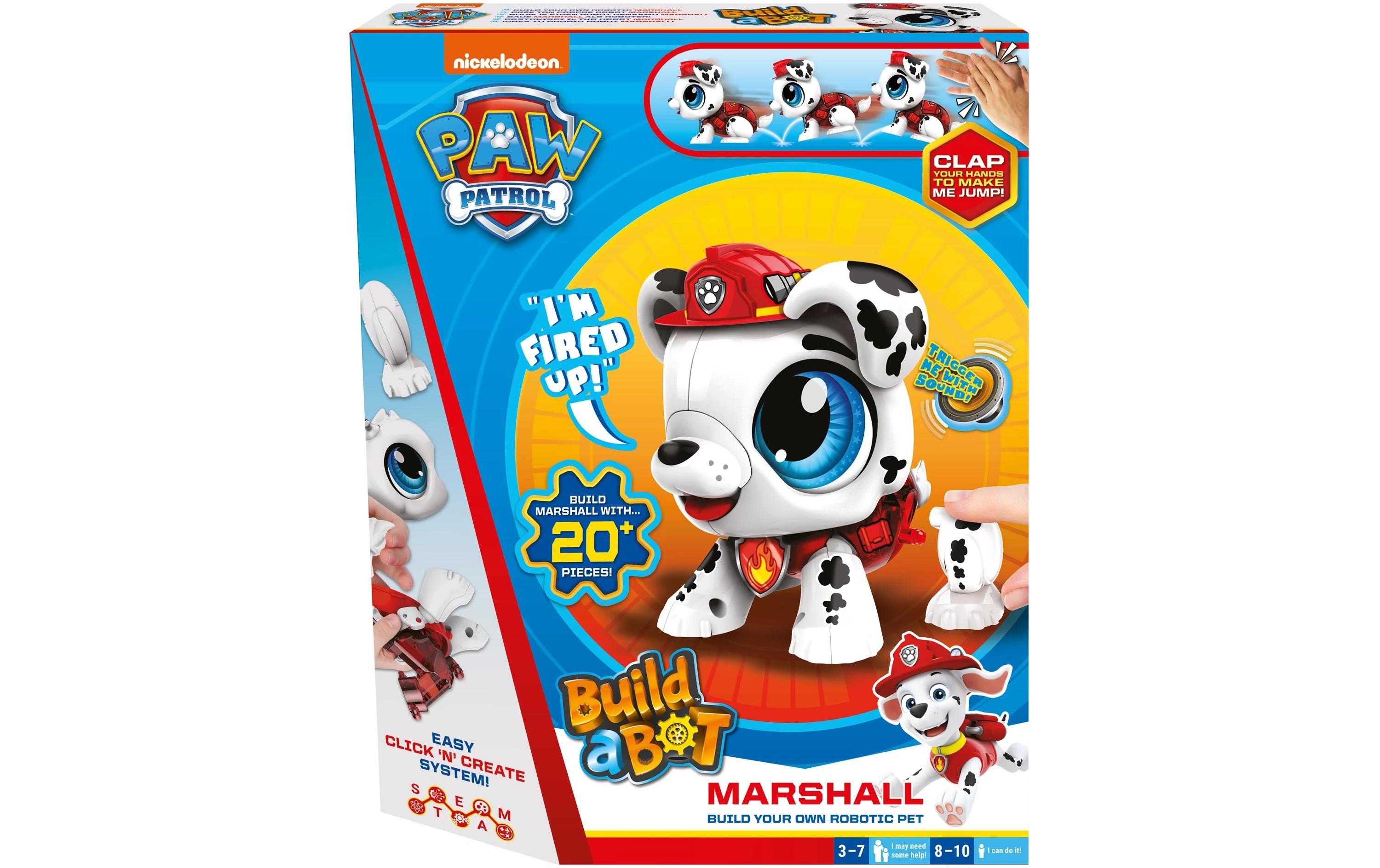 Build a Bot Paw Patrol MarshallPaw Patrol-Roboterhund zum Zusammenbauen