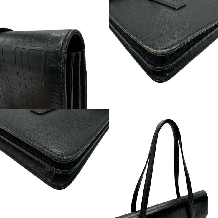 Burberry Vintage Burberry Shoulder Bag Black