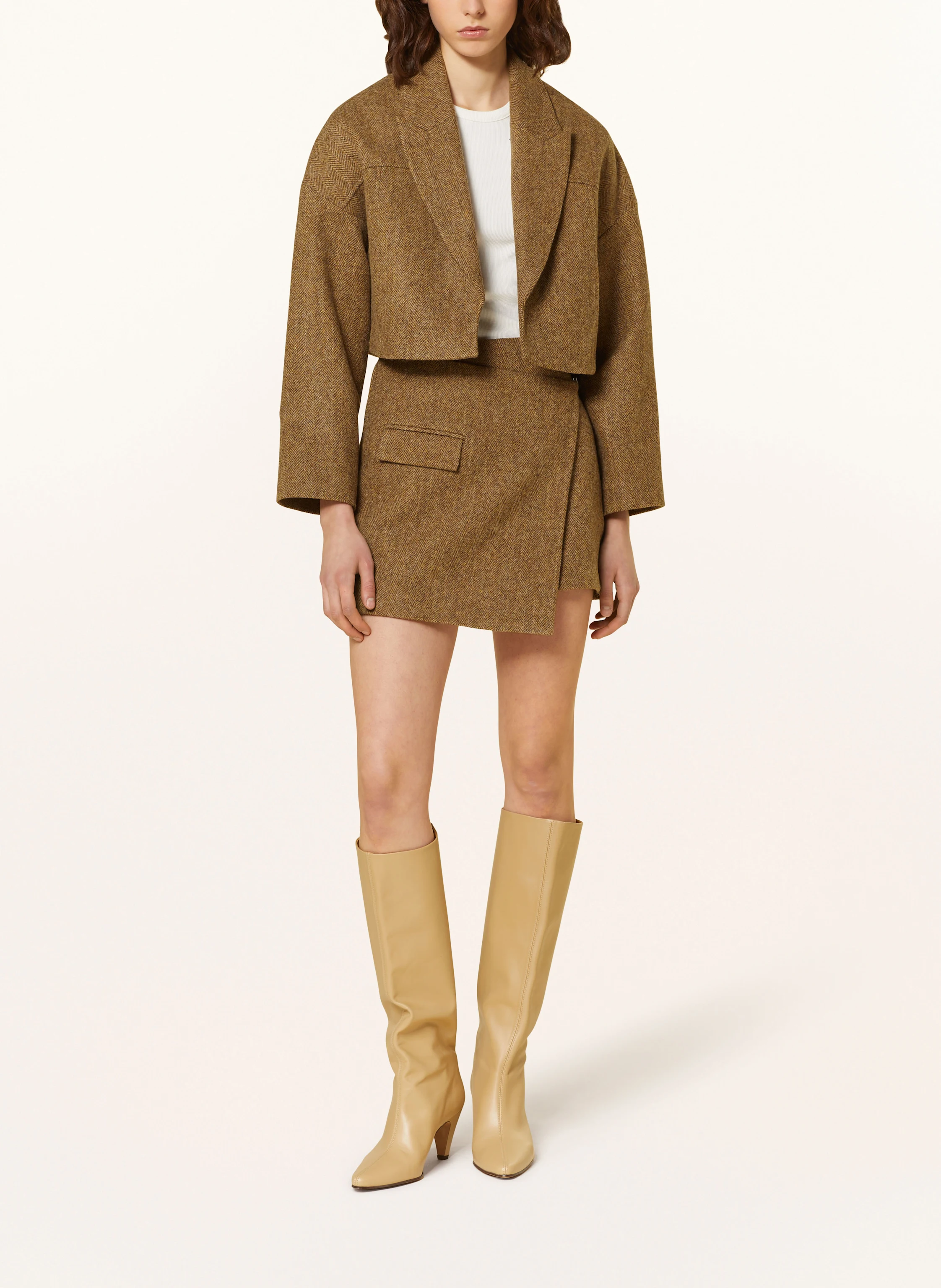 ba&sh Cropped-Blazer CAMALA
