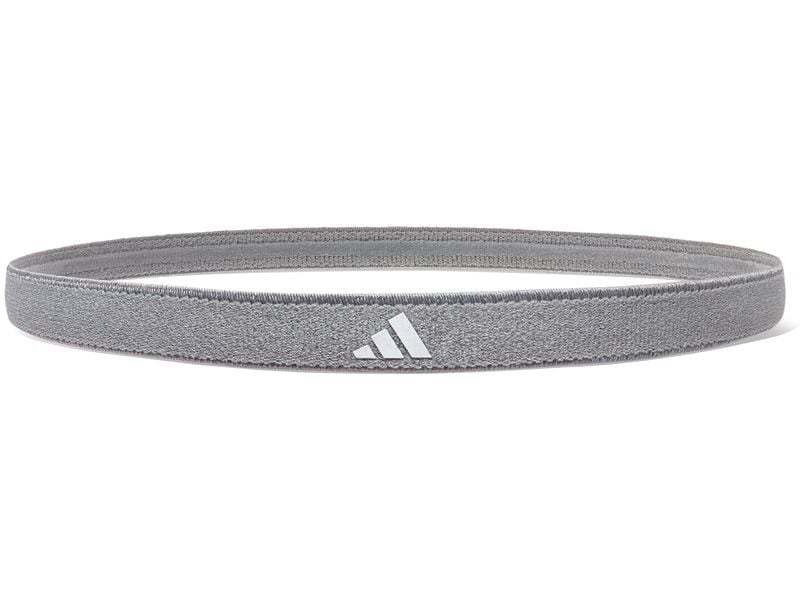 adidas Hairbands Grau/Schwarz/Weiss Packung mit 3 Haarbändern