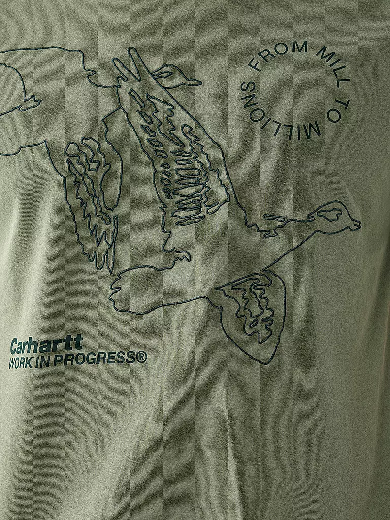 CARHARTT WIP T-Shirt  dunkelgrün
