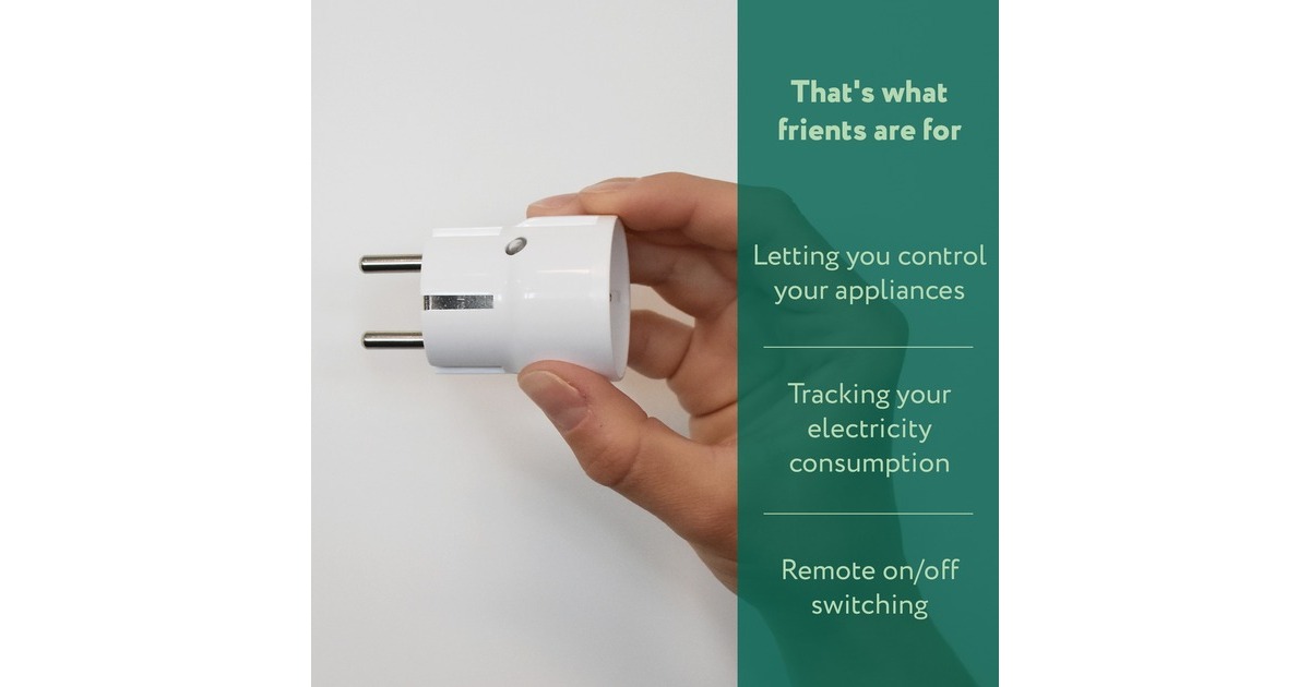 FrientSmart Plug Mini 2 Type F (Schuko) stekker  (Wit, Zigbee 3.0)