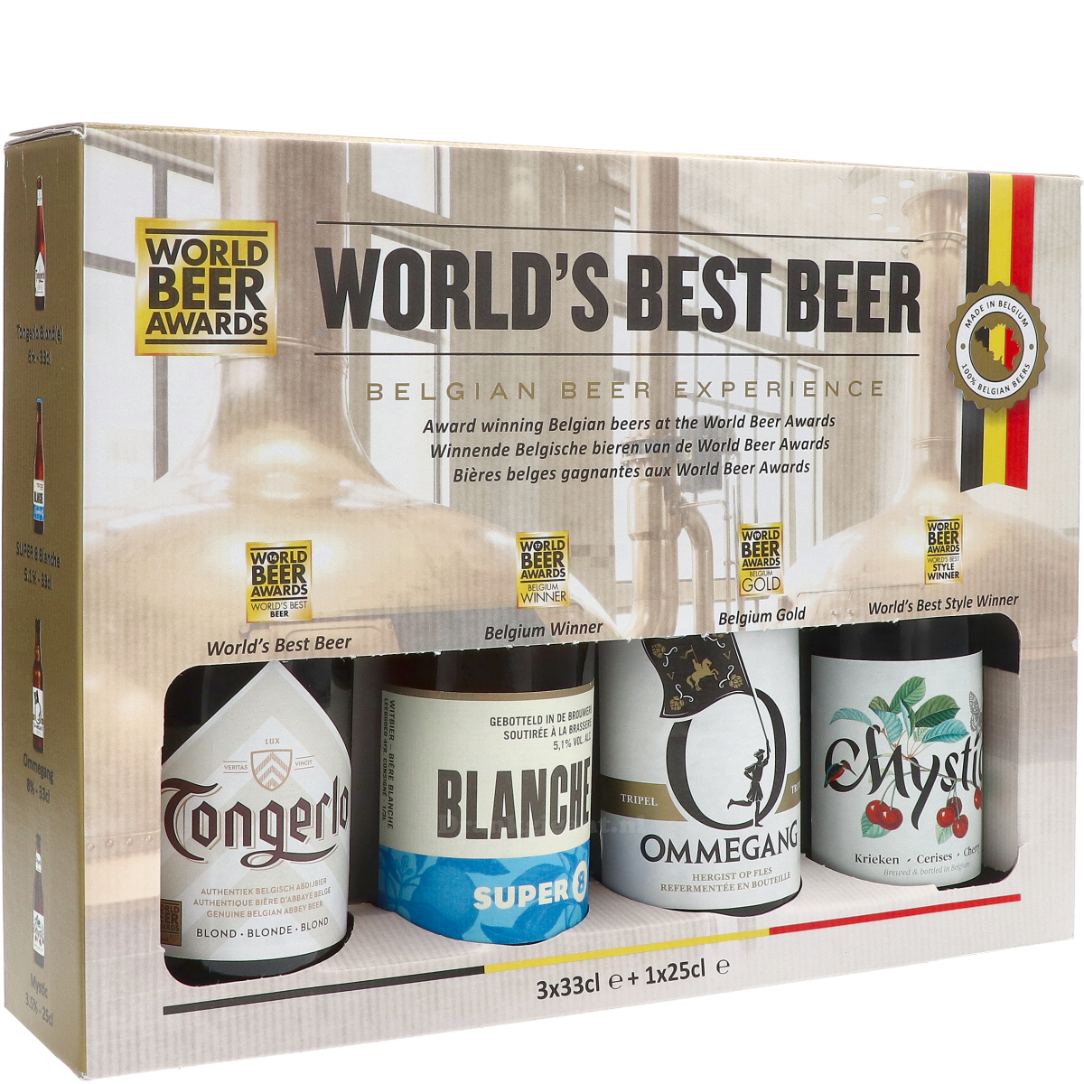 Worlds Best Beer Cadeaupakket 124 cl