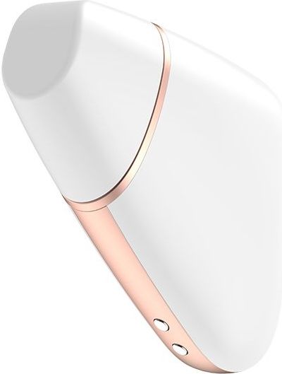 Satisfyer - Love Triangle - Luchtdruk Stimulator - Wit - Oplaadbaar