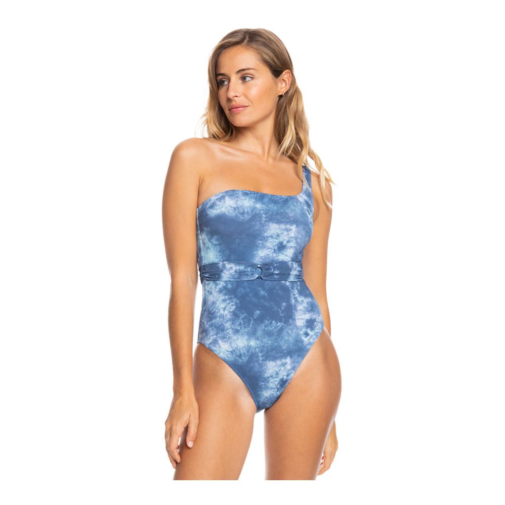 Roxy LONG WEEKEND - Maillot de bain 1 pièce Femme bijou blue long week