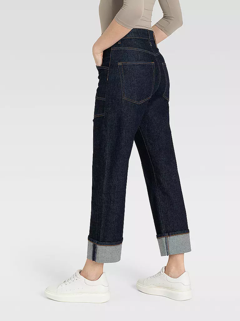 MAC Jeans Wide Leg BAGGY dunkelblau