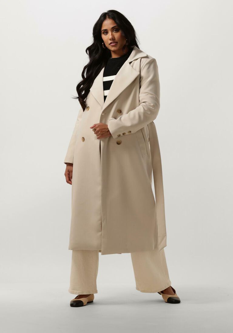 NOTRE-V zand notre-v  nv-daron belted coat