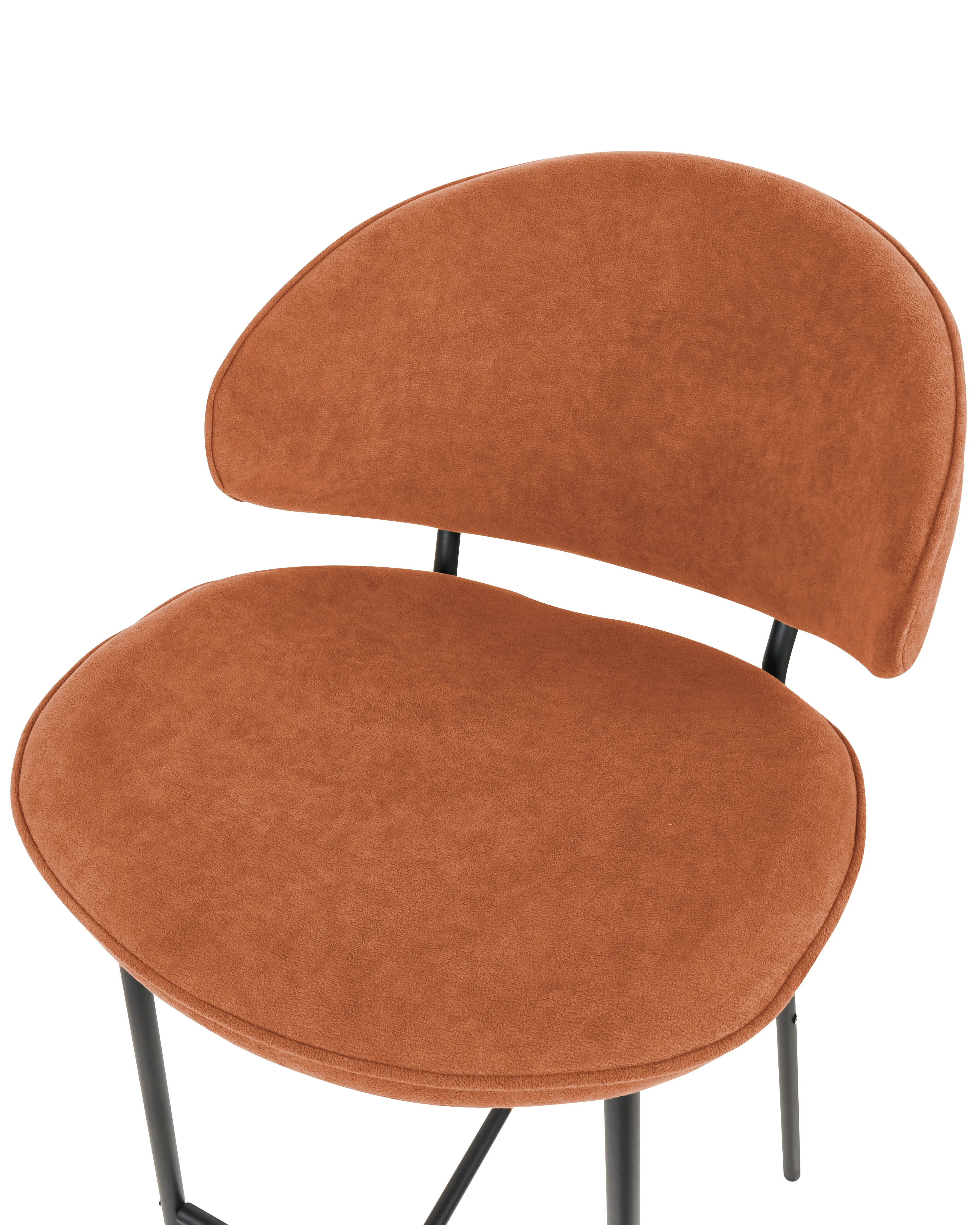 Set van 2 barstoelen KIANA Oranje
