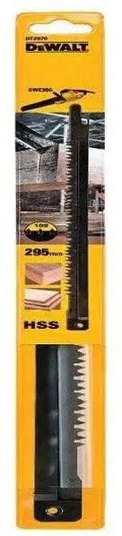 DeWALT DT2970-QZ Alligatorzaagblad HSS 295mm Ruw Hout
