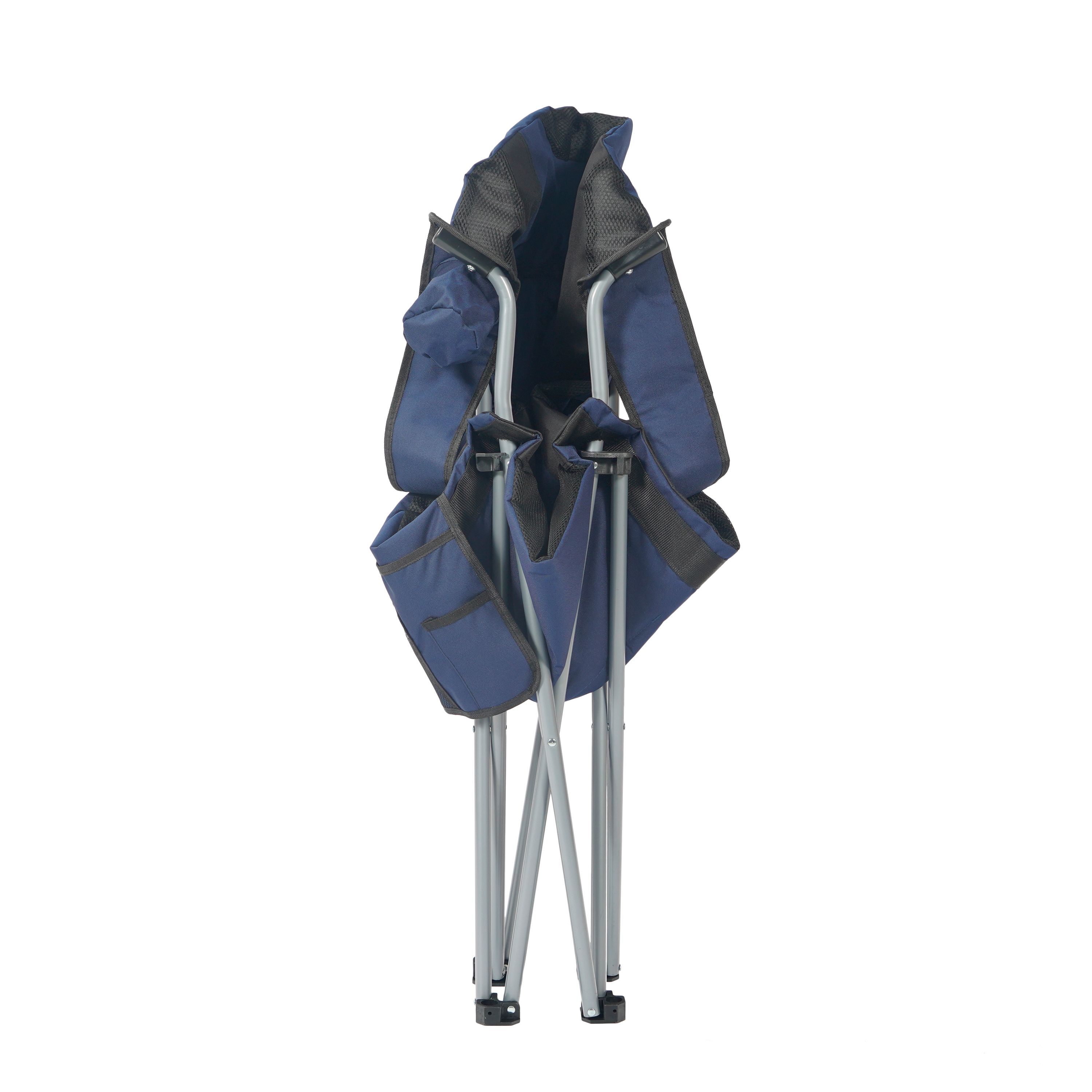 Campingstuhl CORA blau/schwarz