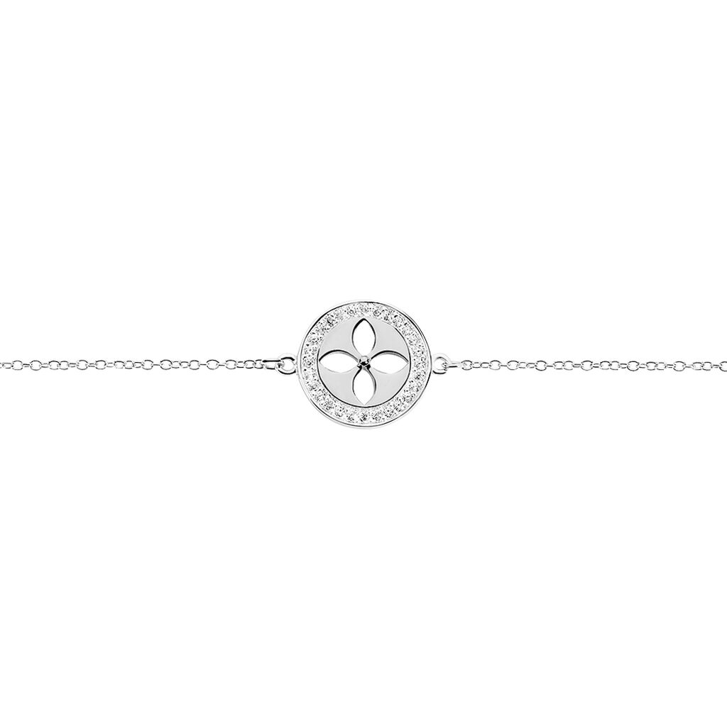 Bracelet Ema Argent Blanc Oxyde De Zirconium