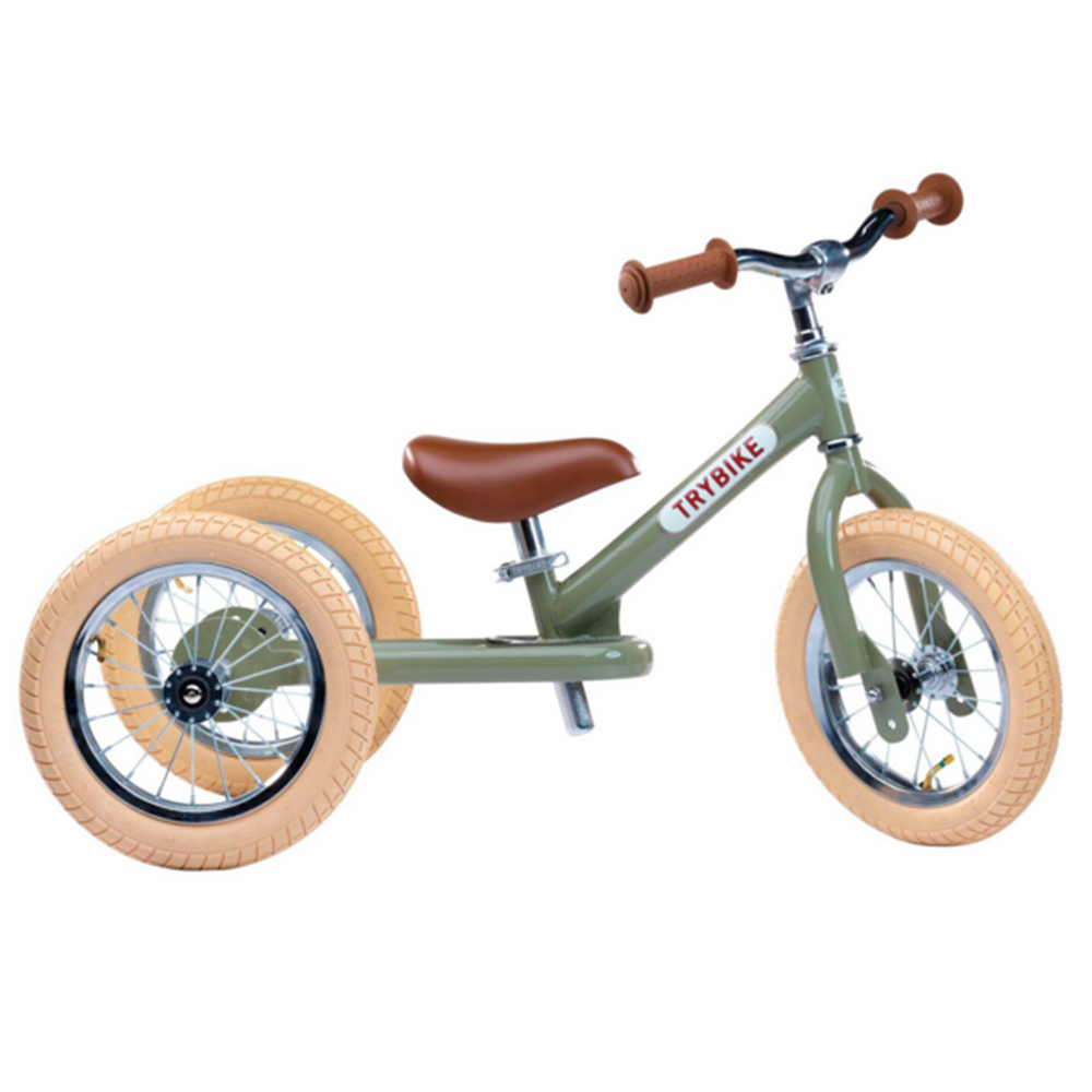 Køb Trybike in Steel 3 Wheels Green