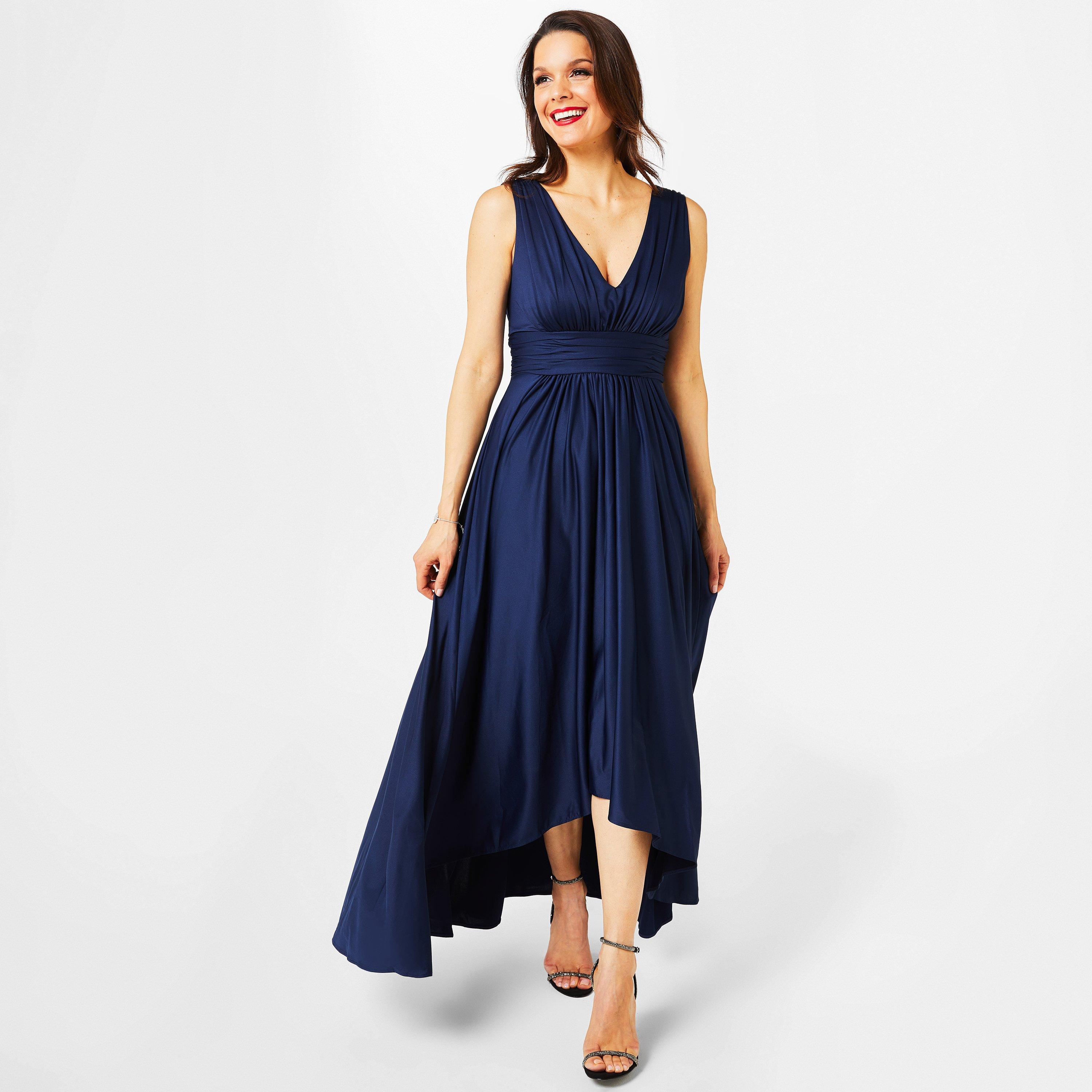 Biba Dip Hem Maxi Dress