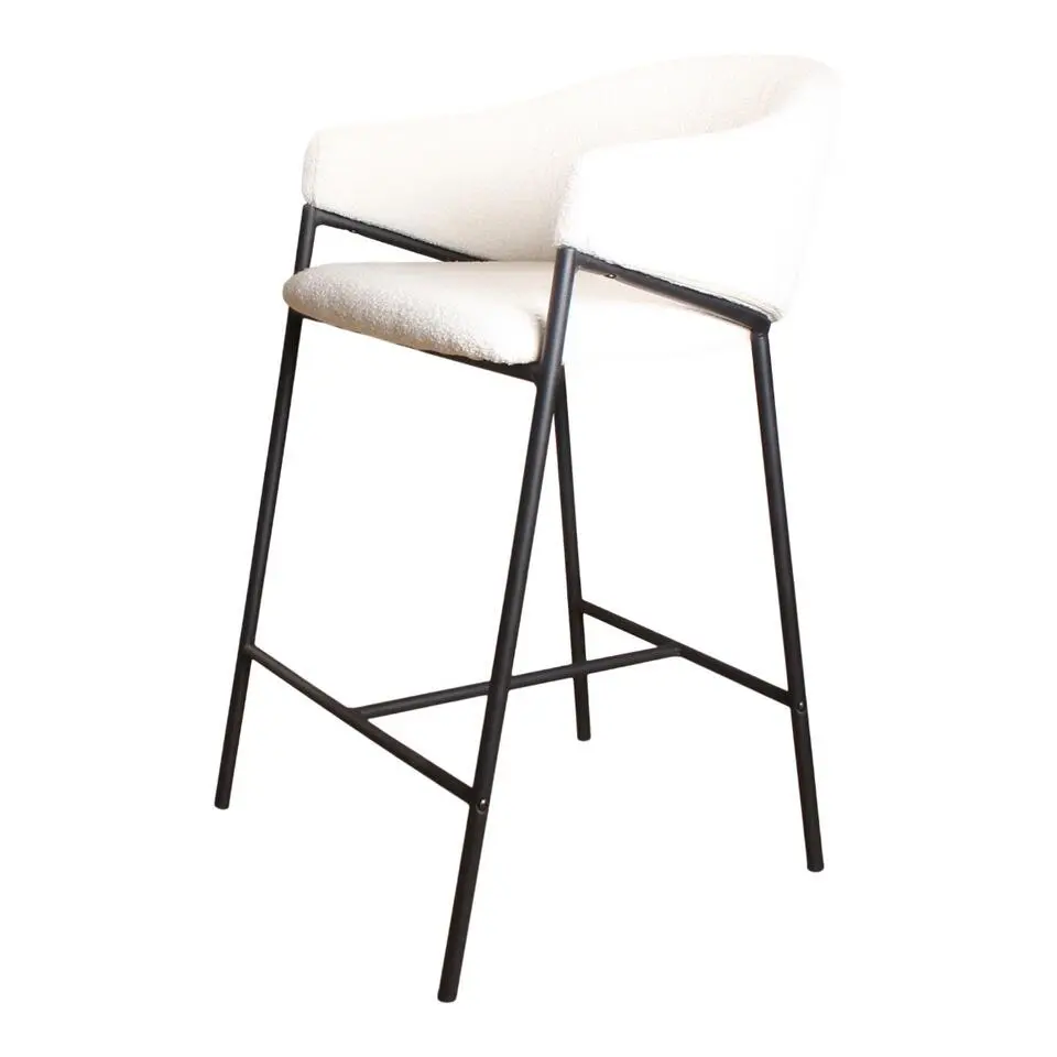 DS4U - Elza barkruk boucle ivoor 65 cm