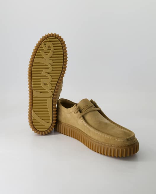 Clarks TORHILL LO Schnürschuhe in Beige