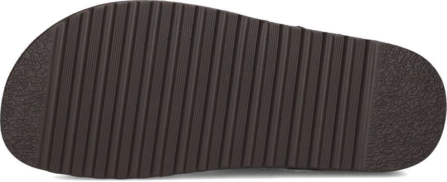 Steve Madden Bigmona suède sandalen donkerbruin