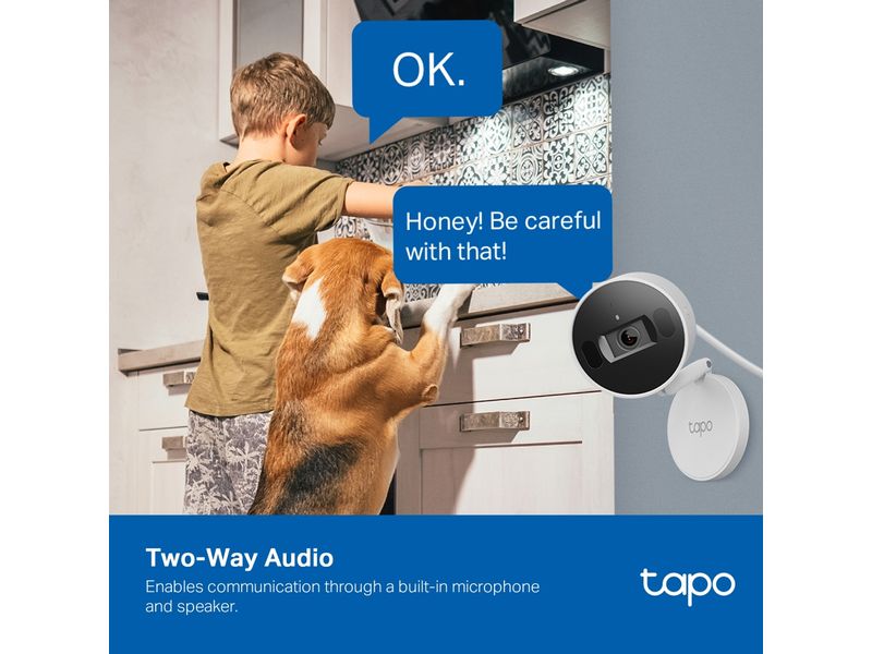 TP-Link Netzwerkkamera Tapo C125 KI-Heimsicherheits-WLAN-Kamera