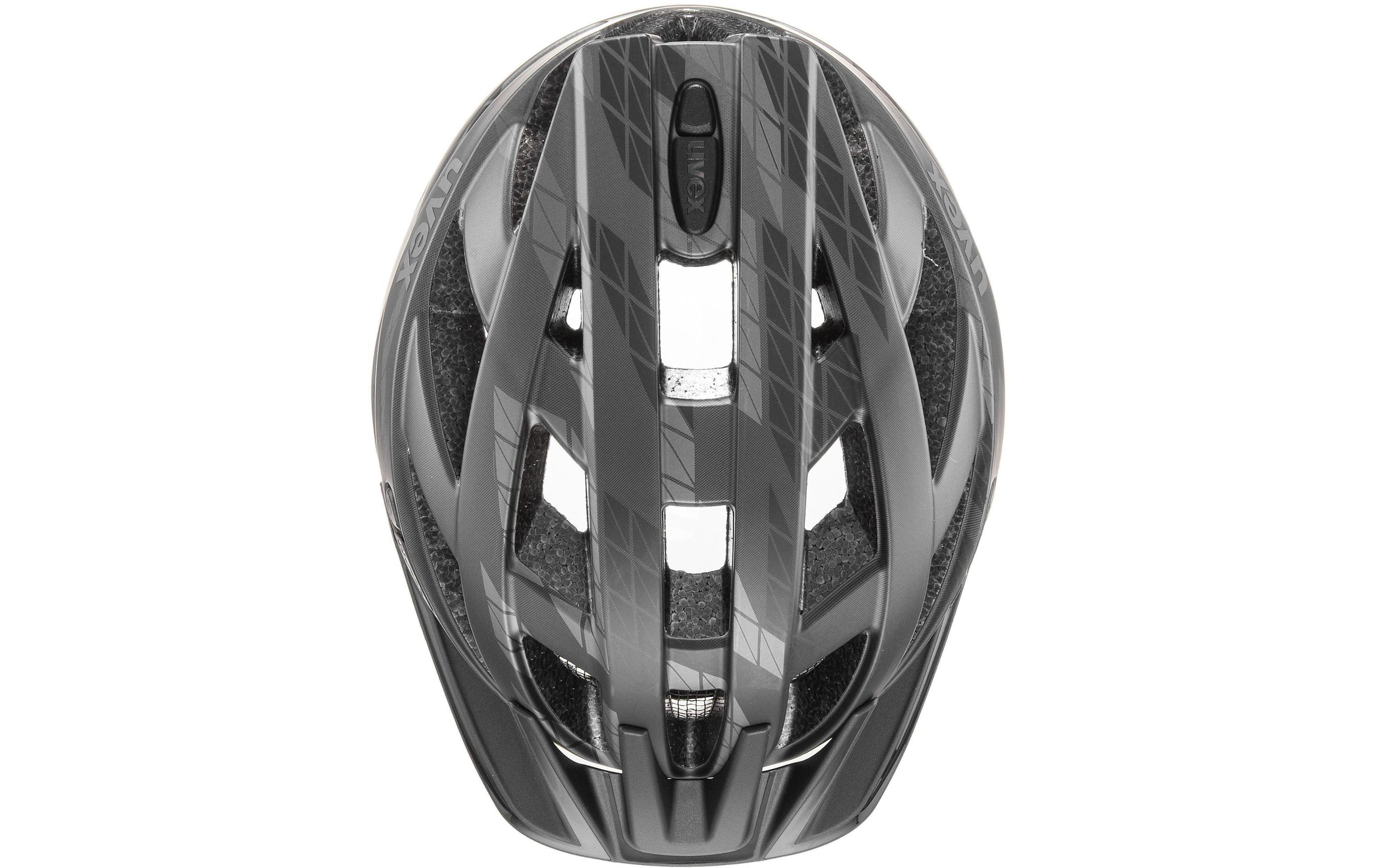 Helm i-vo cc 56-60 cm, DunkelgrauAllround-Helm mit abnehmbarem Visier
