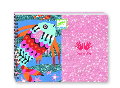 Djeco - Sandbild Regenbogenfisch