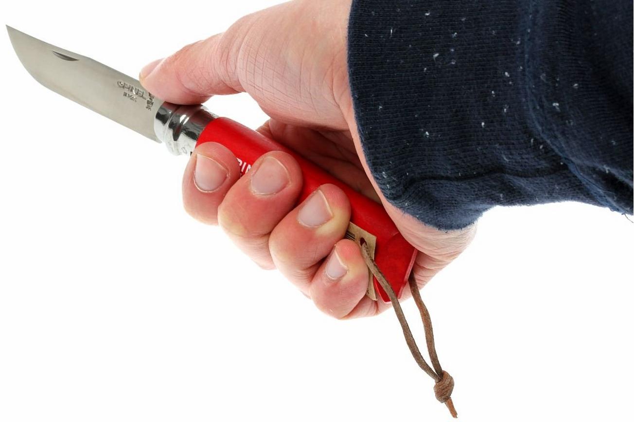 Opinel Trekking zakmes No. 08, Red