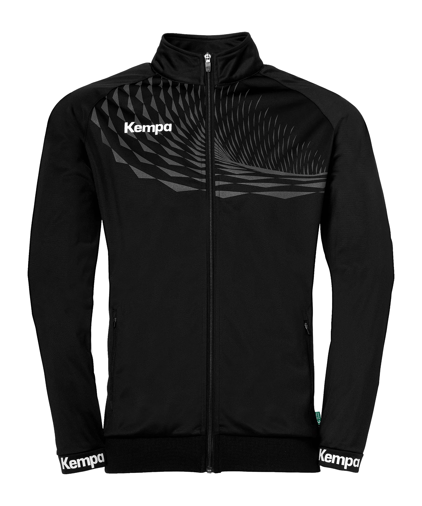 Kempa Wave 26 Poly Trainingsjacke Kids Schwarz F001