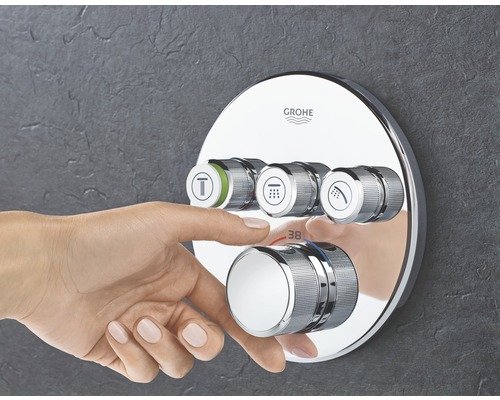 GROHE douchekraan met thermostaat GROHTHERM SMARTCONTROL chroom 29121000