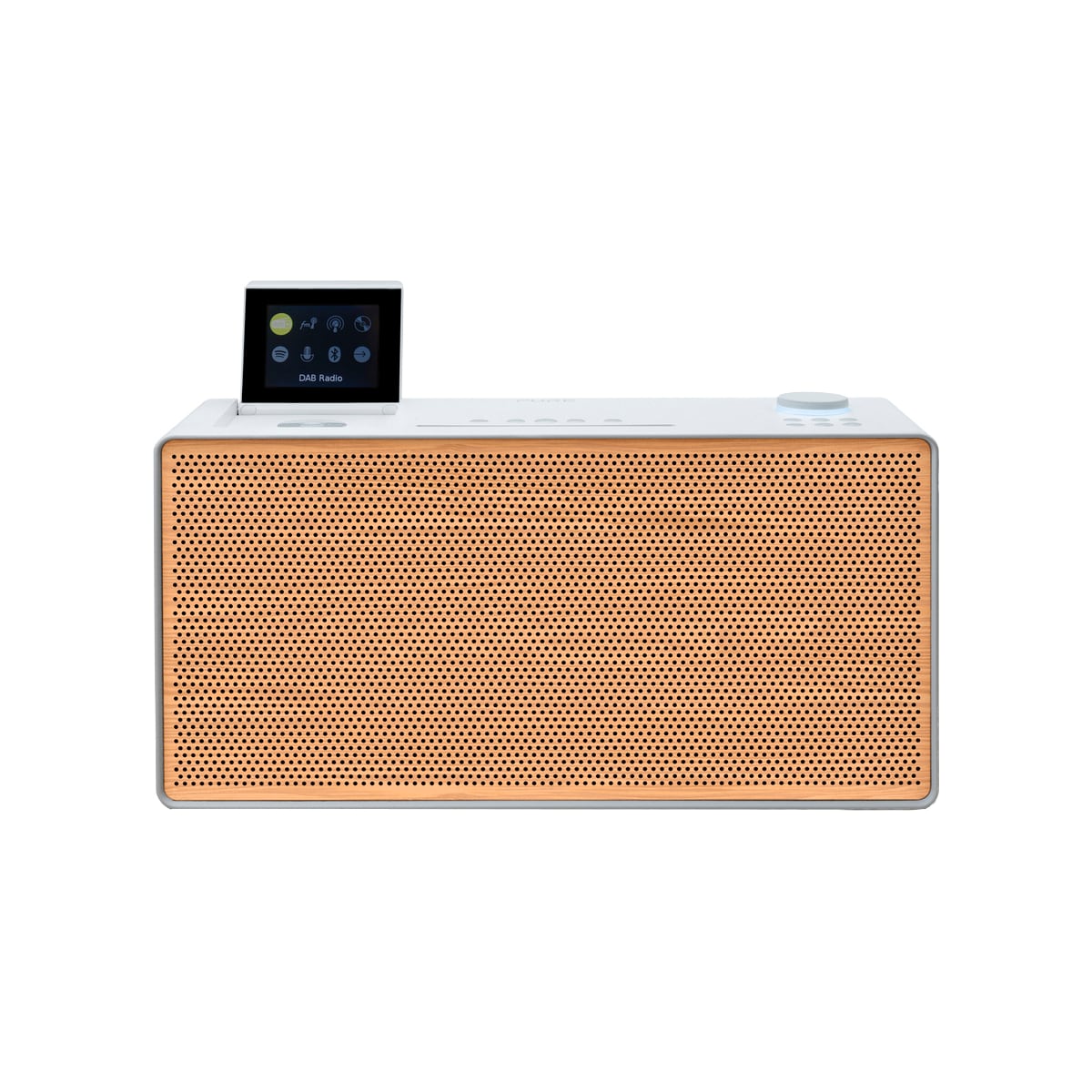 Pure Evoke Home Wood Edition digitalradio (hvit)