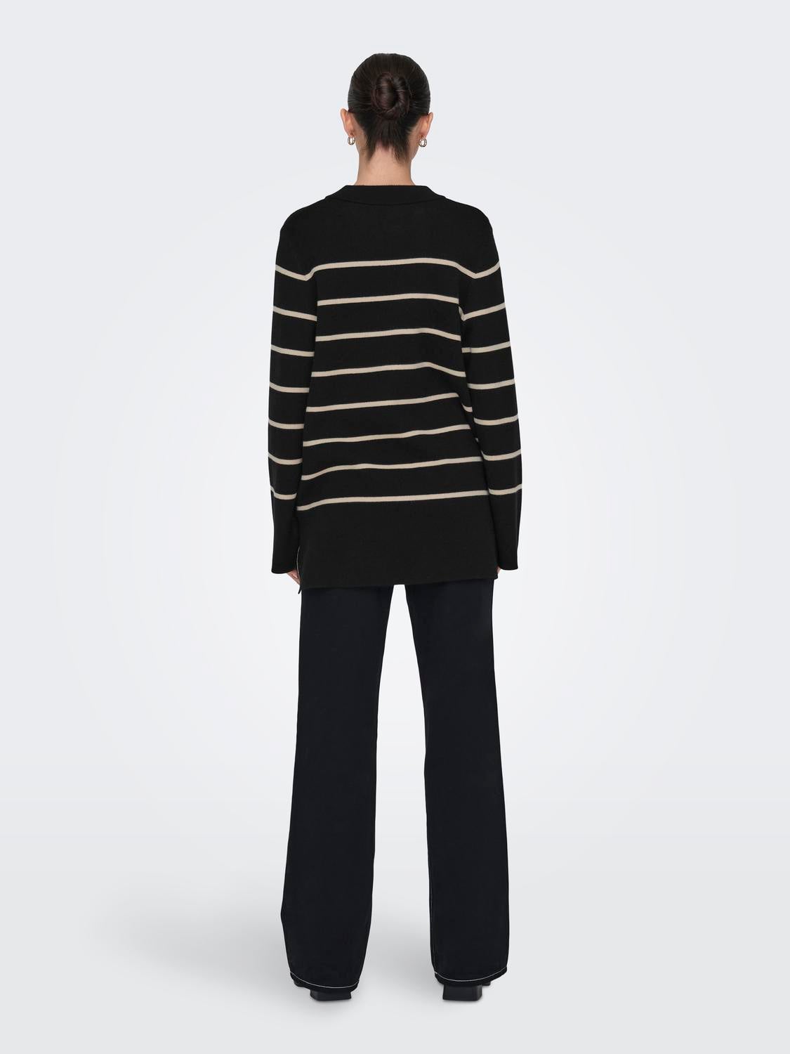 JDYMILA Strickpullover Black