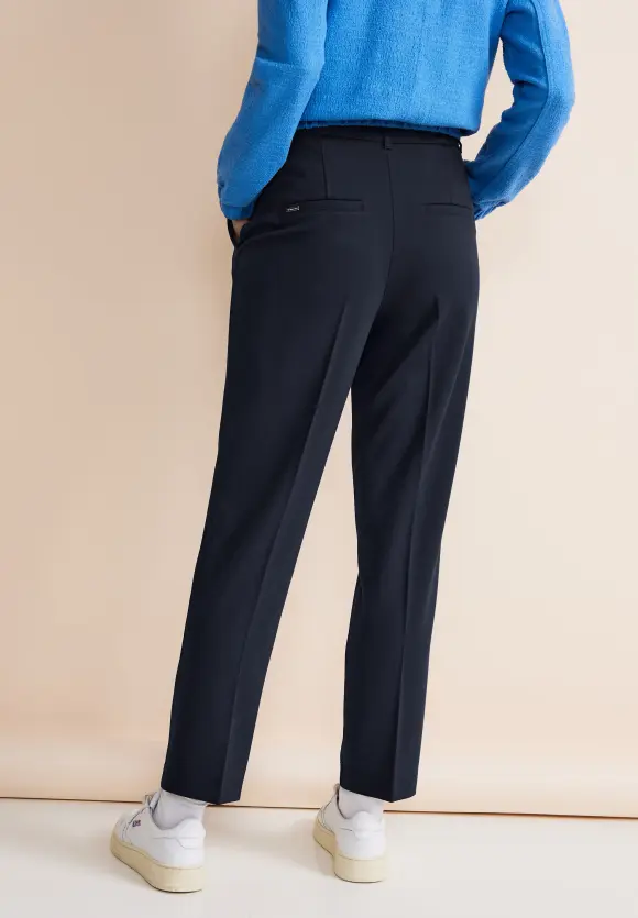 Casual Fit Chinohose - deep blue