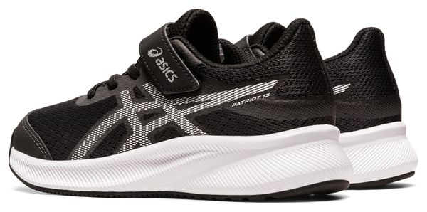 Chaussures de Running Asics Patriot 13 PS Noir Blanc Enfant