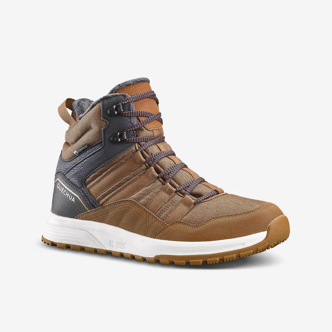 Decathlon Quechua - Botas de caminhada impermeáveis Quechua SH100 X-Warm para homem