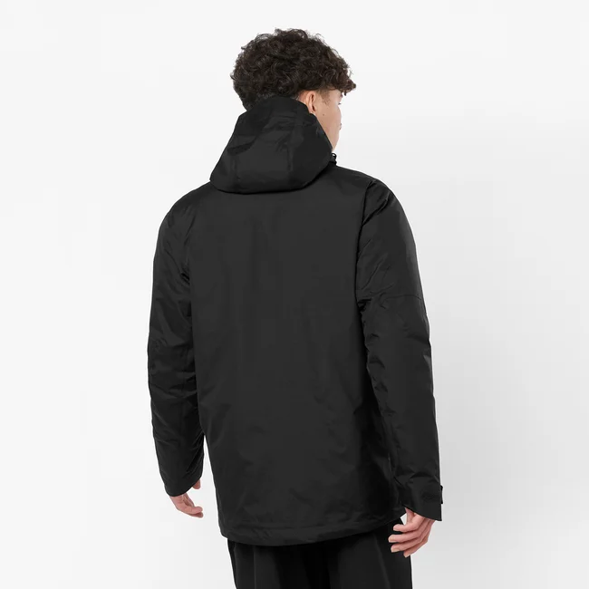 PATROLLER 3-IN-1 DOWN  Daunenjacke mit Kapuze Herren DEEPBLACK