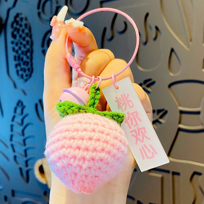 Embroidery Kingdom - DIY haakpakket voor fruit-sleutelhanger (verschillende ontwerpen)