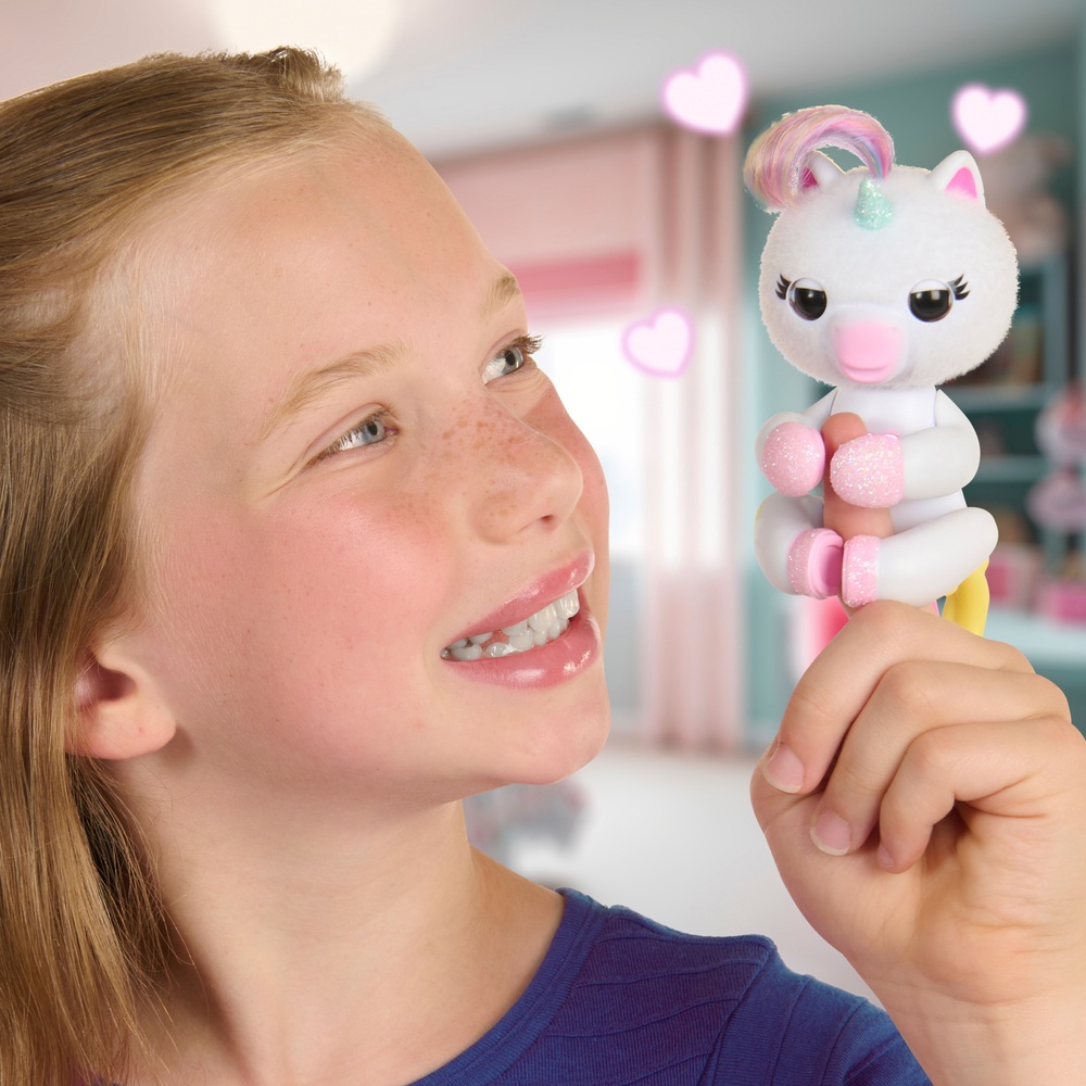 Fingerlings Baby-Einhorn Lulu, interaktives Haustier
