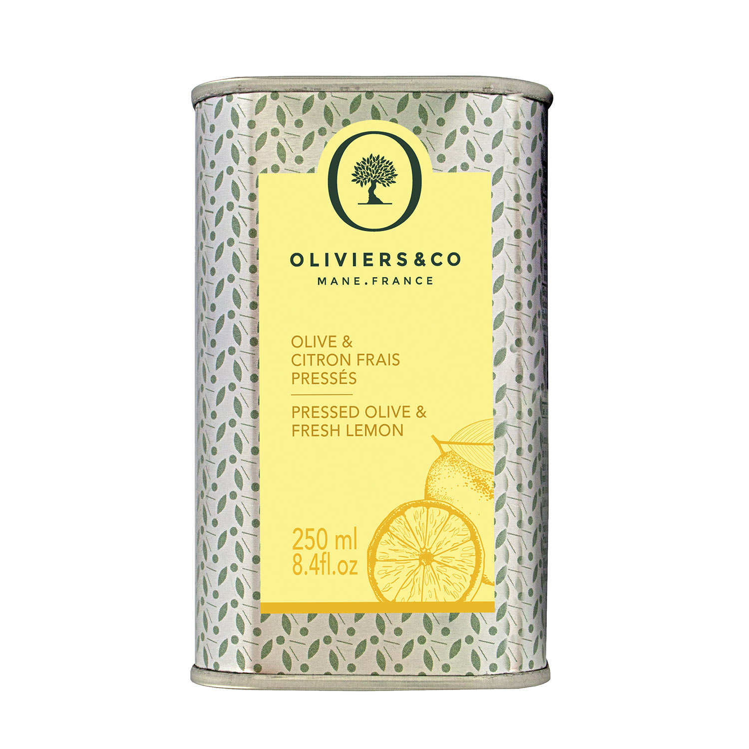 Huile d'olive au citron pressé - Oliviers & Co