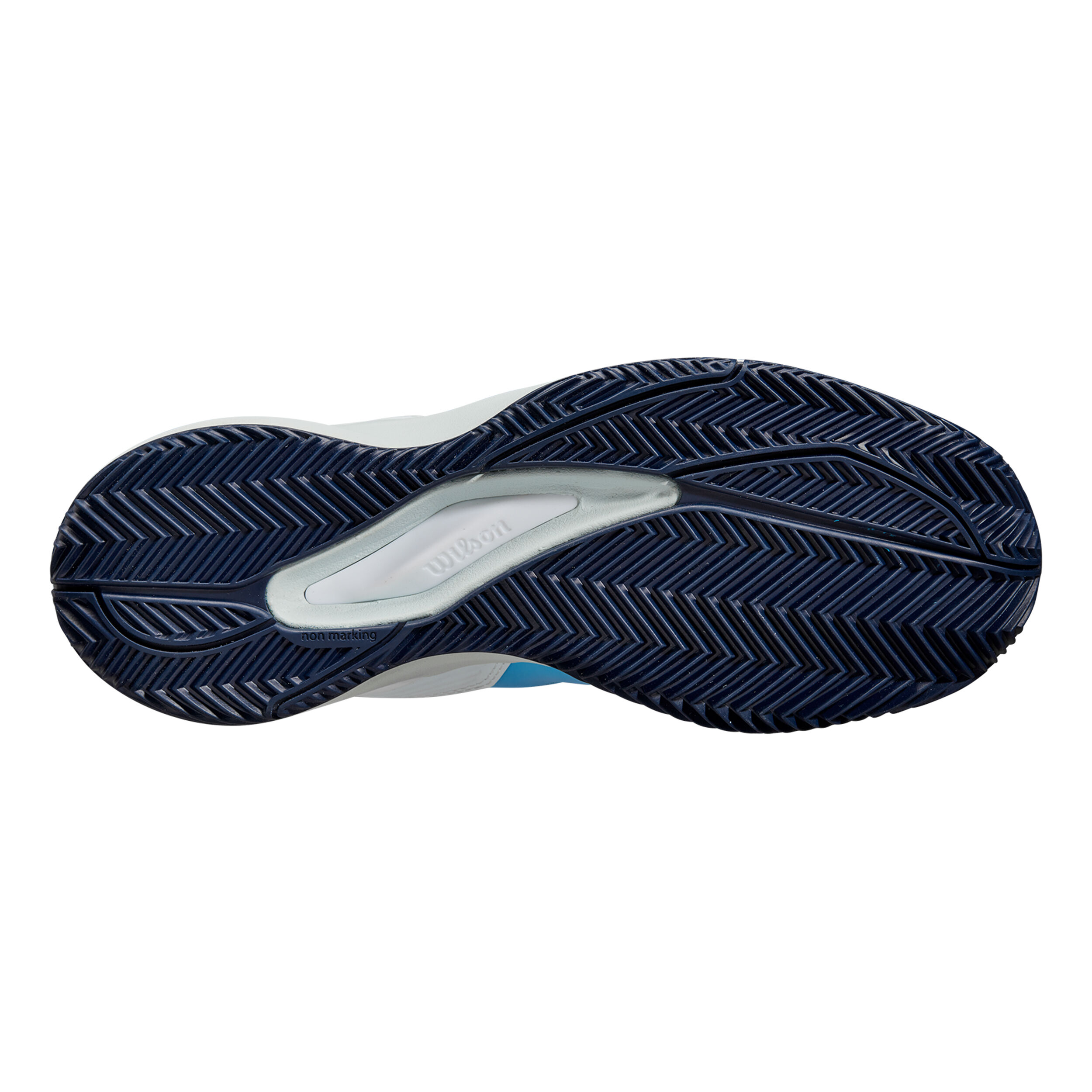 Wilson Rush Pro ACE CLY Chaussure Terre Battue Femmes - Bleu Clair , Blanc
