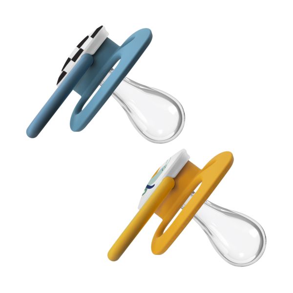Dr. Brown's Advantage Fopspeen Fase 2 Blauw 2 Stuks