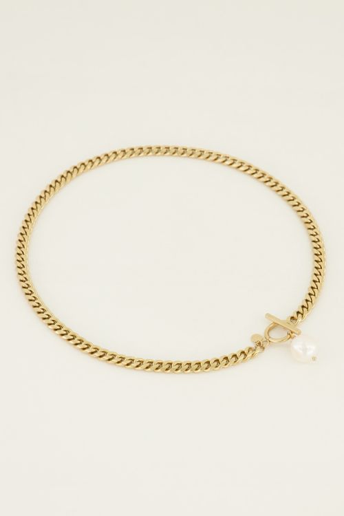 Schakelketting met parel