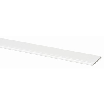 Schroot kunststof wit 390x10 cm 10 stuks