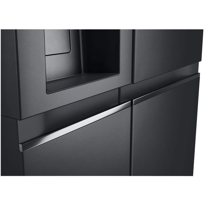 LG Side-by-Side GSLV91MCAC Matte Black - interner Wassertank