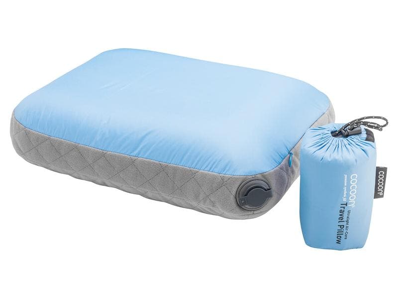 cocoon Reisekissen Air-Core Pillow Ultralight, Blau, 35 cm Reisekissen