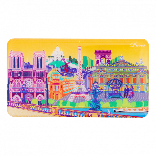 Visit my city - Aimant décoratif
