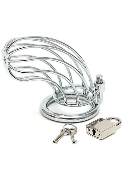 Rimba Male Chastity Device With Padlock Kyskhetsbur