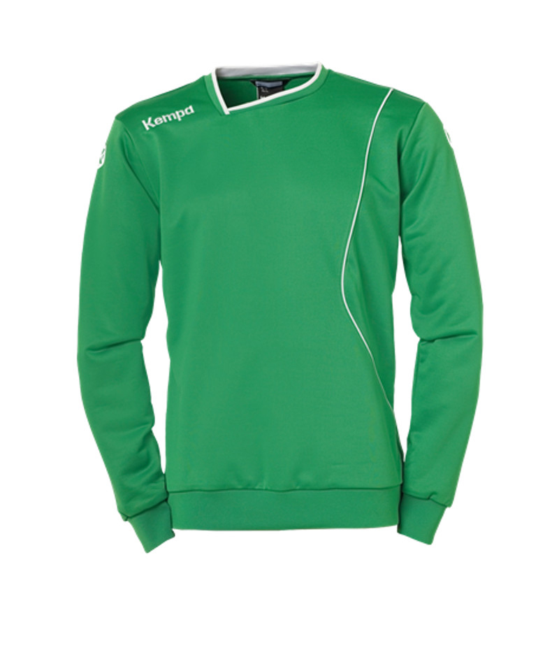 Kempa Curve Training Sweatshirt Grün Weiss F07