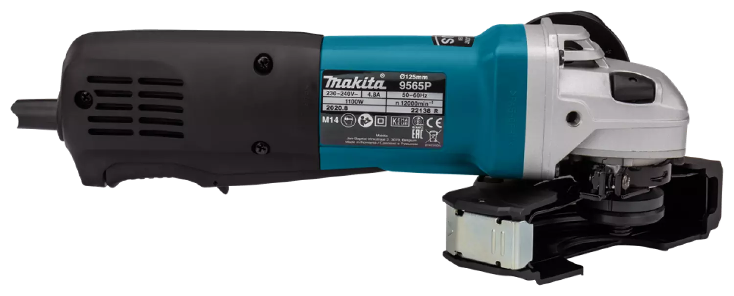 Makita 9565PZ Haakse slijper met lepelschakelaar - 1100W - 125mm