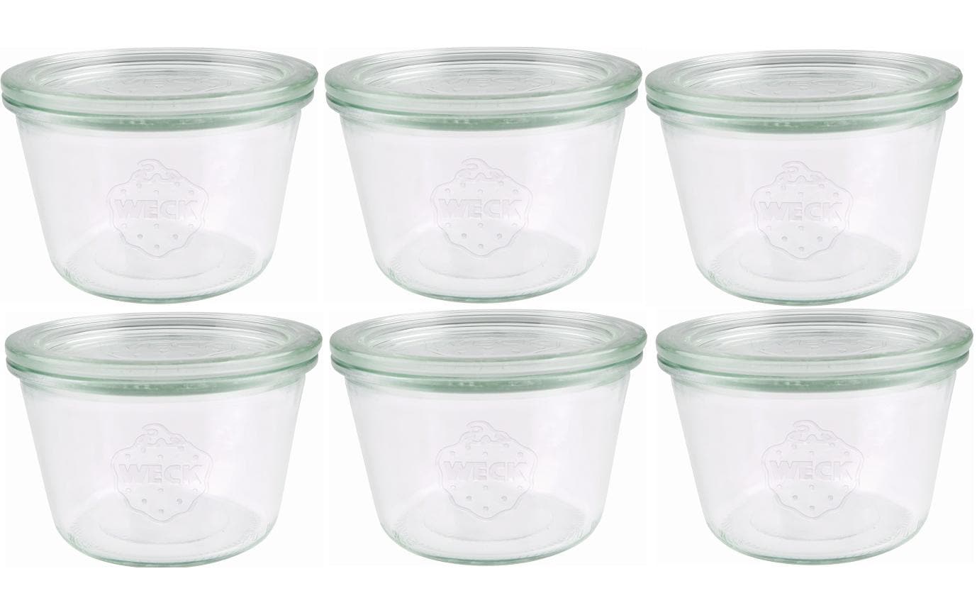Einmachglas 370 ml, 6 StückEinmachgläser Set mit Deckel