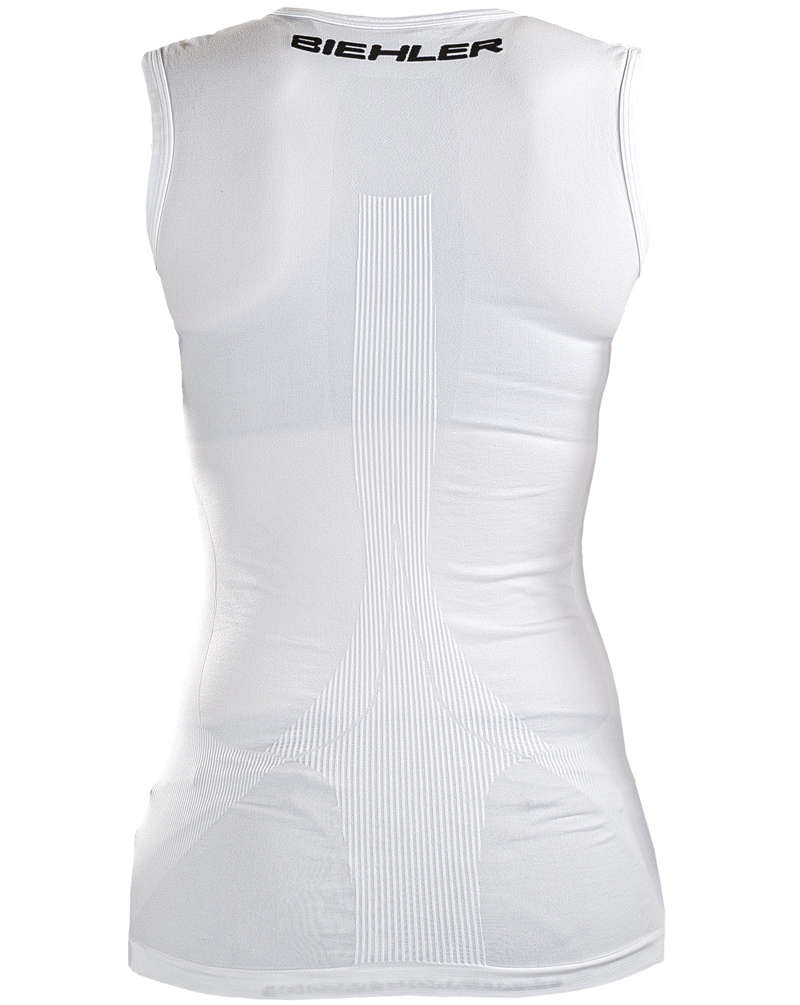 Biehler Seamless Pro Ondershirt Zonder Mouwen Wit Dames